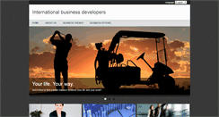 Desktop Screenshot of internationalbusinessdevelopers.com